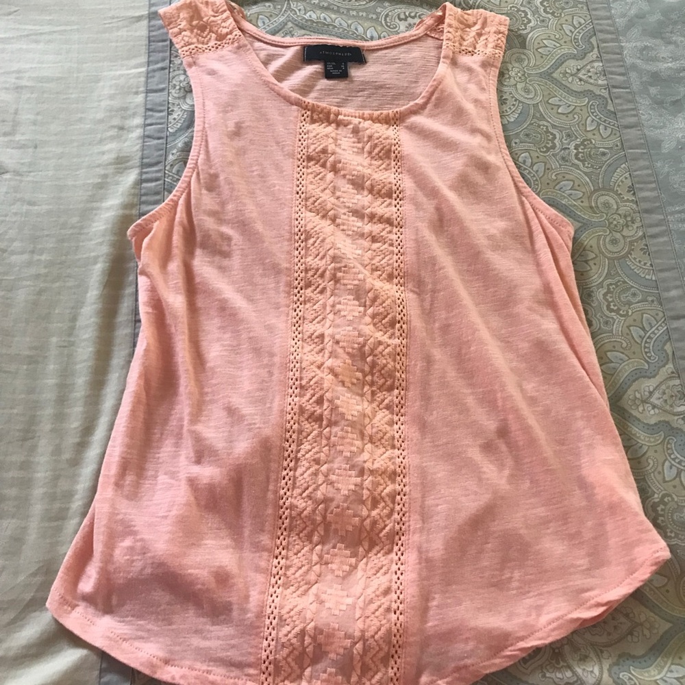 Orange tank top